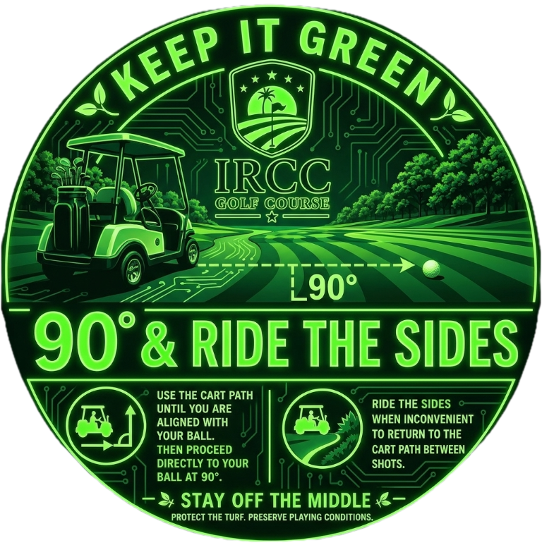 Keep It Green: 90 degrees and ride the sides